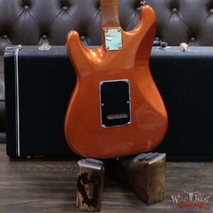 Suhr 2020 Limited Edition Classic S HSS Metallic Copper Firemist Roasted Flame Neck with Indian Rosewood Board - Image 9