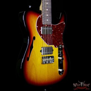 Suhr Alt T Pro HH Semi-Hollow Limited Edition Rosewood Fretboard 3 Tone Sunburst - Image 4