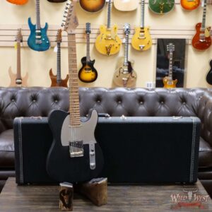 Suhr Andy Wood Signature Modern T SS T24 Swamp Ash Roasted Maple War Black - Image 6