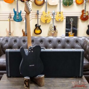 Suhr Andy Wood Signature Modern T SS T24 Swamp Ash Roasted Maple War Black - Image 9
