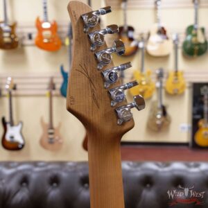Suhr Andy Wood Signature Modern T SS T24 Swamp Ash Roasted Maple War Black - Image 10