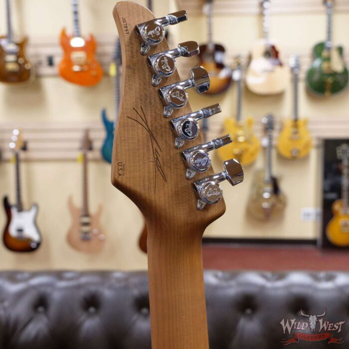 Suhr Andy Wood Signature Modern T SS T24 Swamp Ash Roasted Maple War Black - Image 10