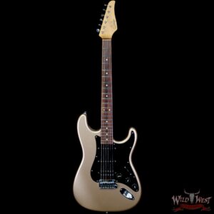 2011 Suhr Classic S HSS Rosewood Fingerboard Firemist Gold Owned by Misha Mansoor (Periphery) - Image 3