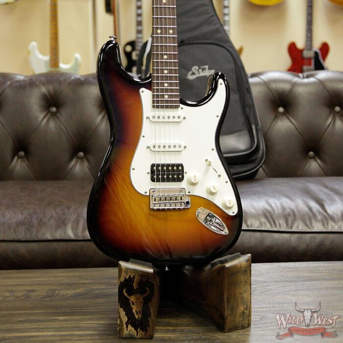 Suhr Classic Pro HSS Quartersawn Maple Neck Rosewood Fretboard 3 Tone Burst JS5U7N - Image 9
