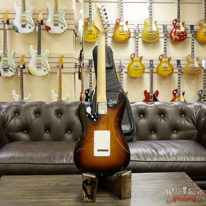 Suhr Classic Pro HSS Quartersawn Maple Neck Rosewood Fretboard 3 Tone Burst JS5U7N - Image 14