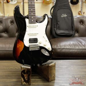 Suhr Limited Classic Antique Pro HSS Rosewood Fretboard Black over 3 Tone Burst - Image 13