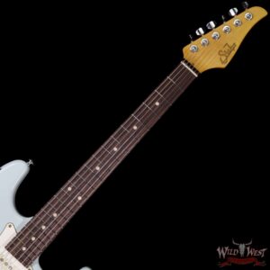 Suhr Limited Classic Antique Pro HSS Rosewood Fretboard Sonic Blue over 3 Tone Burst - Image 5