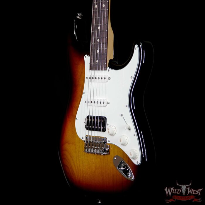 Suhr Classic Pro HSS Quartersawn Maple Neck Rosewood Fretboard 3 Tone Burst - Image 2