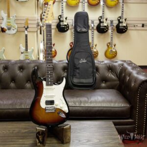 Suhr Classic Pro HSS Quartersawn Maple Neck Rosewood Fretboard 3 Tone Burst - Image 8