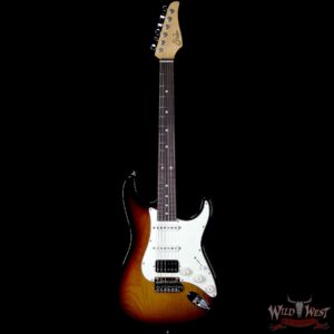 Suhr Classic Pro HSS Quartersawn Maple Neck Rosewood Fretboard 3 Tone Burst - Image 3
