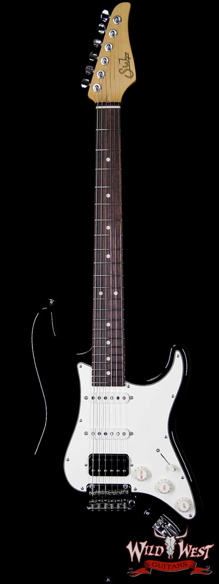 Suhr Classic Pro HSS Rosewood Fretboard Black - Image 1