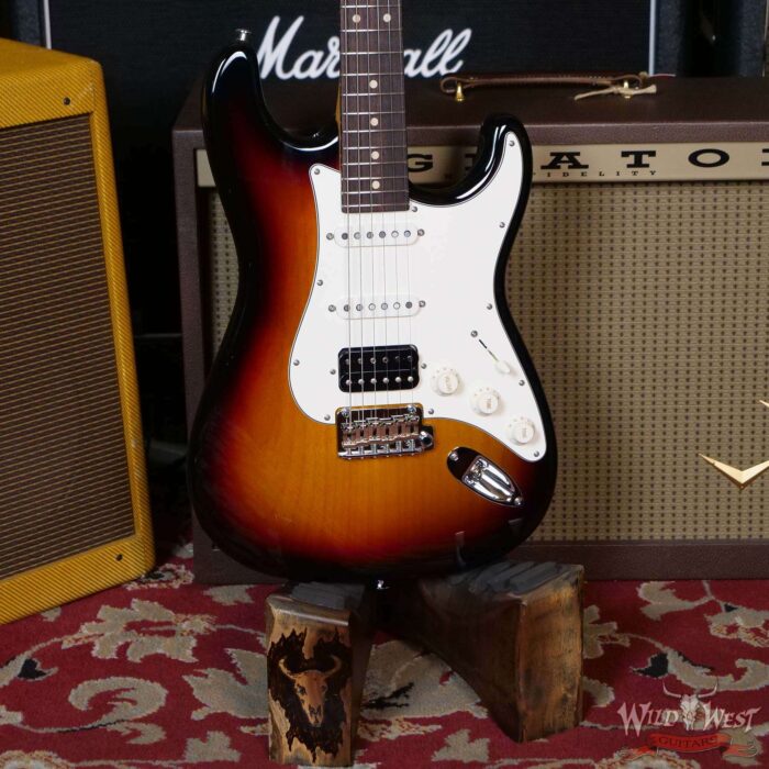 Suhr Classic S HSS Quater-Sawn Maple Neck with Indian Rosewood 3 Tone Burst - Image 8