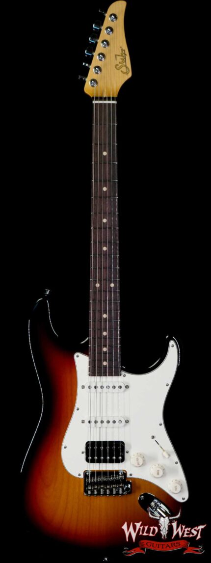 Suhr Classic S HSS Quater-Sawn Maple Neck with Indian Rosewood 3 Tone Burst
