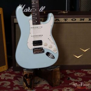 Suhr Classic S HSS Quater-Sawn Maple Neck with Indian Rosewood Sonic Blue - Image 8