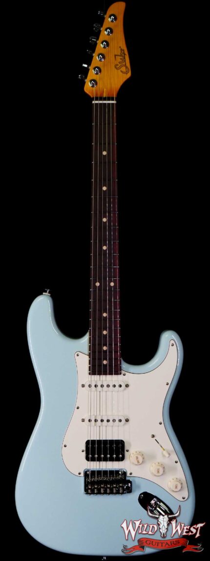 Suhr Classic S HSS Quater-Sawn Maple Neck with Indian Rosewood Sonic Blue