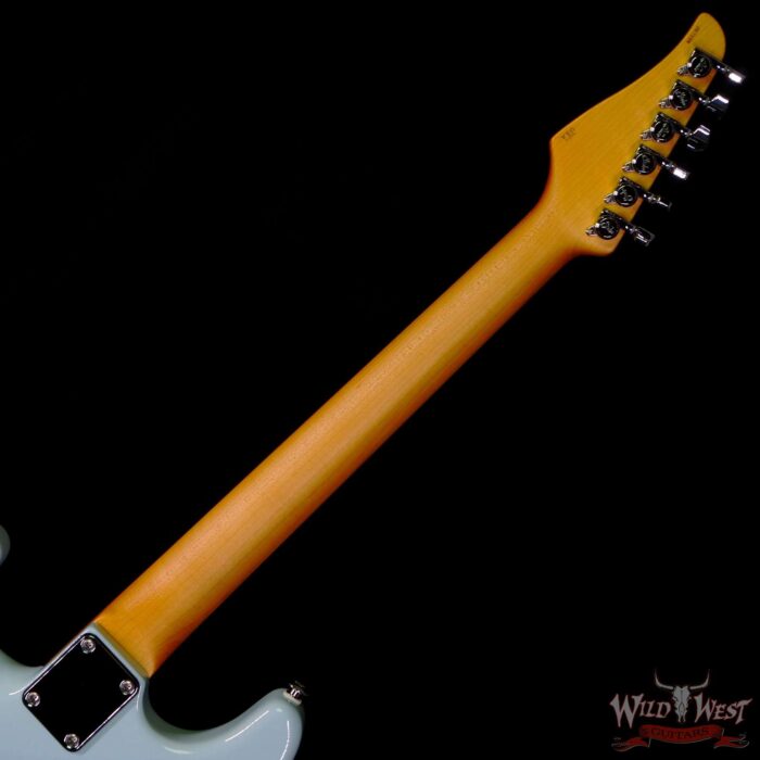 Suhr Classic S HSS Quater-Sawn Maple Neck with Indian Rosewood Sonic Blue - Image 5