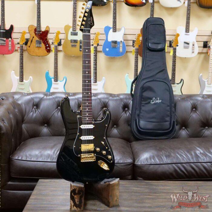 Suhr Custom Classic S HSS Rosewood Fingerboard Matching Color Headstock Black - Image 6