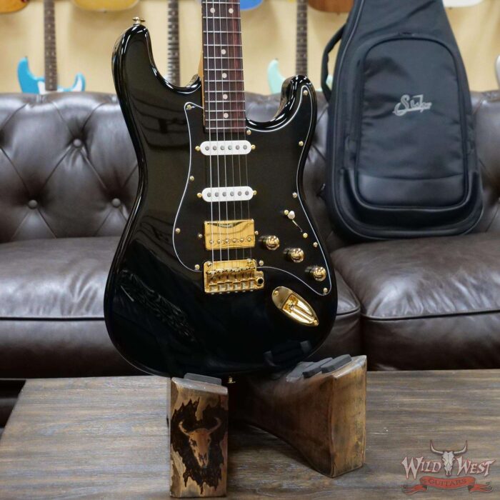 Suhr Custom Classic S HSS Rosewood Fingerboard Matching Color Headstock Black - Image 8