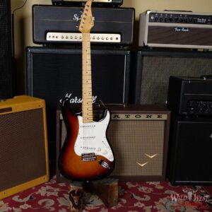 Suhr Classic S SSS Quater-Sawn Maple Neck 3 Tone Burst - Image 6