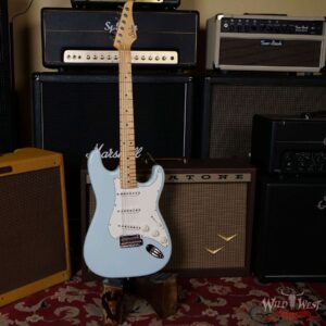 Suhr Classic S SSS Quater-Sawn Maple Neck Sonic Blue - Image 6