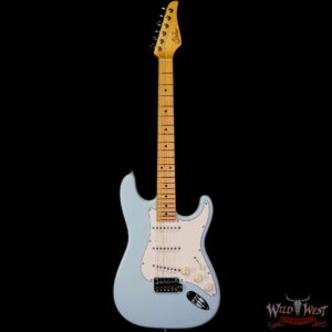 Suhr Classic S SSS Quater-Sawn Maple Neck Sonic Blue - Image 3