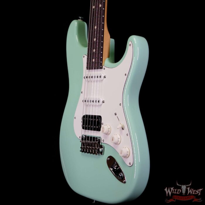 Suhr Classic S HSS Quater-Sawn Maple Neck with Indian Rosewood Surf Green - Image 2