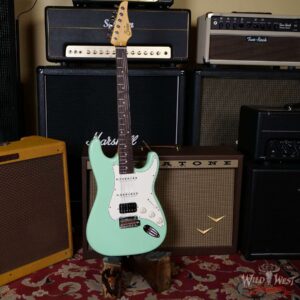 Suhr Classic S HSS Quater-Sawn Maple Neck with Indian Rosewood Surf Green - Image 6