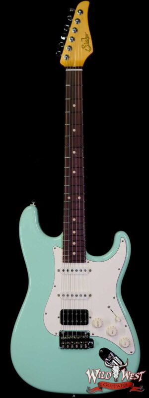 Suhr Classic S HSS Quater-Sawn Maple Neck with Indian Rosewood Surf Green