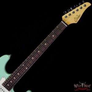 Suhr Classic S HSS Quater-Sawn Maple Neck with Indian Rosewood Surf Green - Image 4