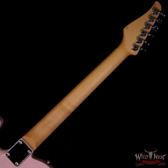 Suhr Limited Edition Classic T Paulownia Trans Shell Pink 6.45 LBS - Image 5