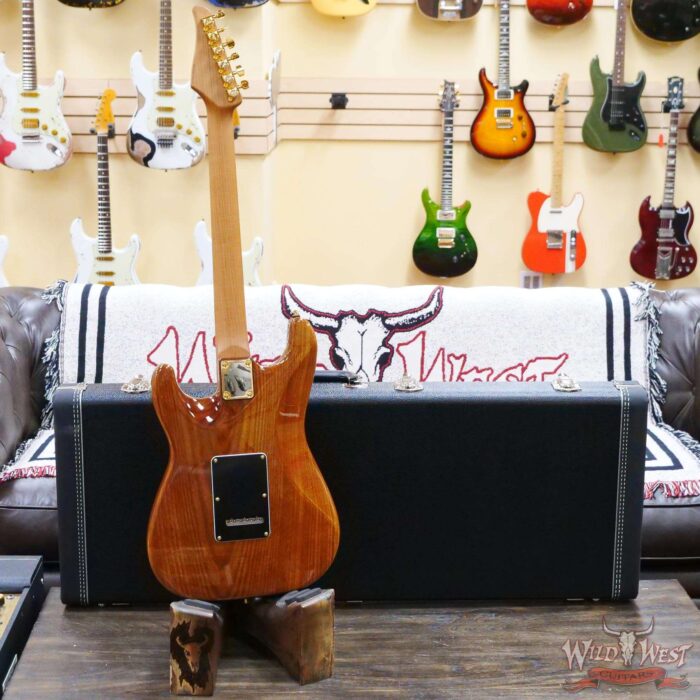 Suhr Custom Classic S HSS Roasted Swamp Ash Body Roasted Maple Neck Natural - Image 9