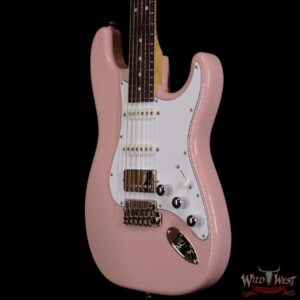 Suhr Custom Classic S HSS Rosewood Fingerboard Matching Color Headstock Shell Pink - Image 2