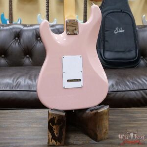 Suhr Custom Classic S HSS Rosewood Fingerboard Matching Color Headstock Shell Pink - Image 11