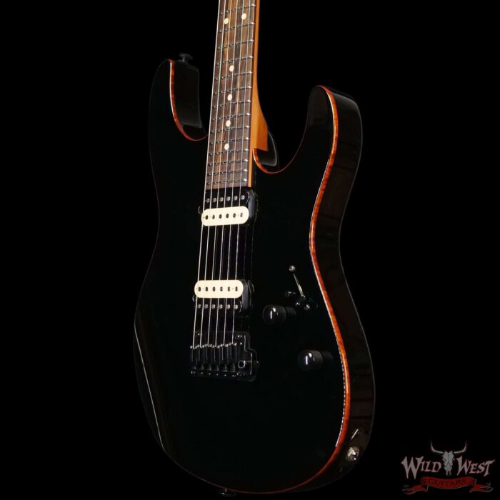 Suhr Custom Modern HH Roasted Maple Top Ziricote Board Blower Switch Black - Image 2