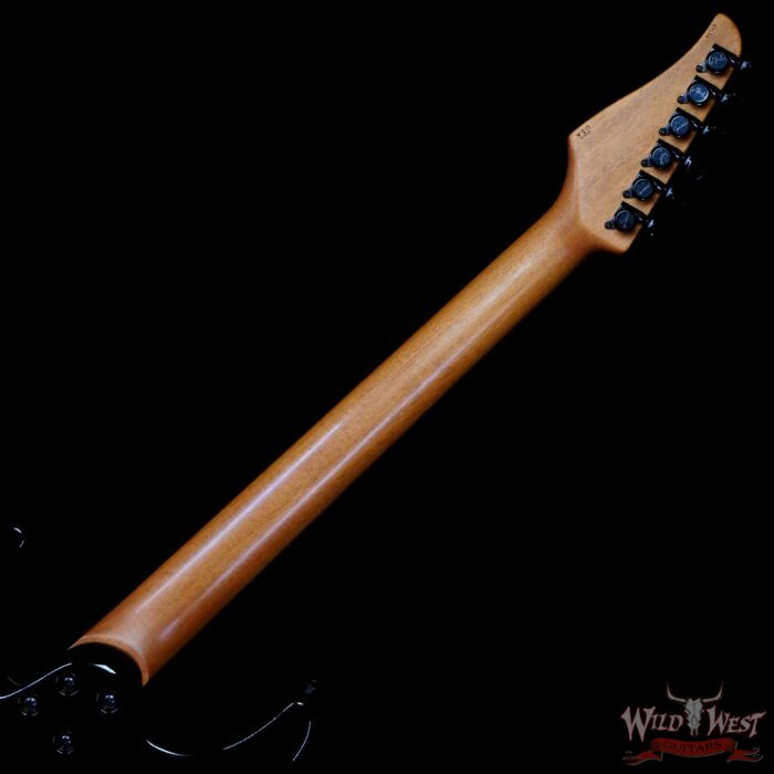 Suhr Custom Modern HH Roasted Maple Top Ziricote Board Blower Switch Black - Image 5