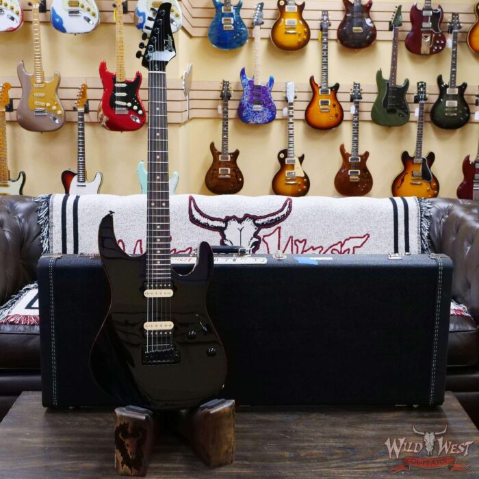 Suhr Custom Modern HH Roasted Maple Top Ziricote Board Blower Switch Black - Image 6