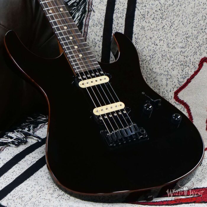 Suhr Custom Modern HH Roasted Maple Top Ziricote Board Blower Switch Black - Image 8