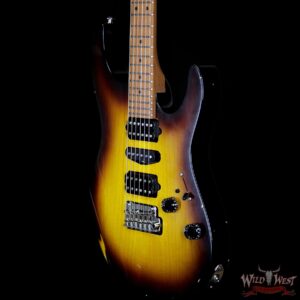 Suhr Custom Modern Antique HSH 2 Tone Tobacco Burst with Blower Switch - Image 2