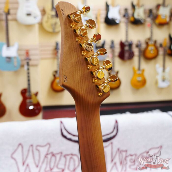 Suhr Custom White Limba Standard HSH Roasted Maple Neck with Rosewood Board Trans Brown - Image 10