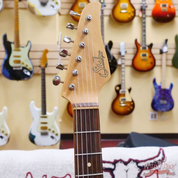 2011 Suhr Classic S HSS Rosewood Fingerboard Firemist Gold Owned by Misha Mansoor (Periphery) - Image 7