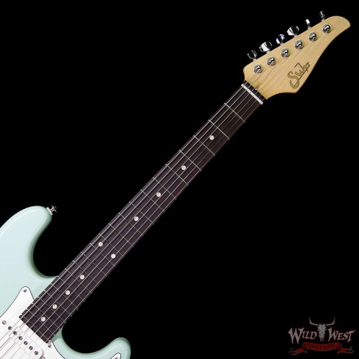 Suhr Classic S (Classic Pro) HSS Quartersawn Maple Neck Rosewood Fingerboard Surf Green - Image 8