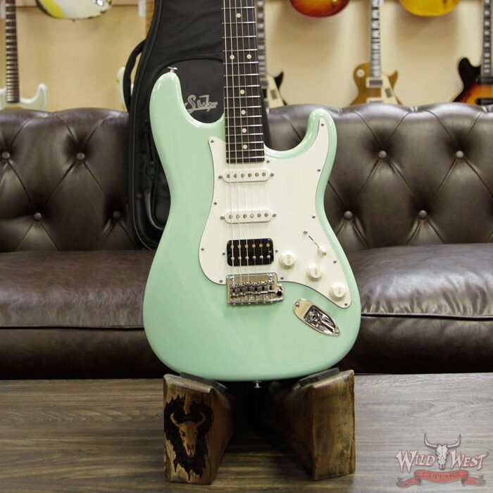 Suhr Classic S (Classic Pro) HSS Quartersawn Maple Neck Rosewood Fingerboard Surf Green - Image 10