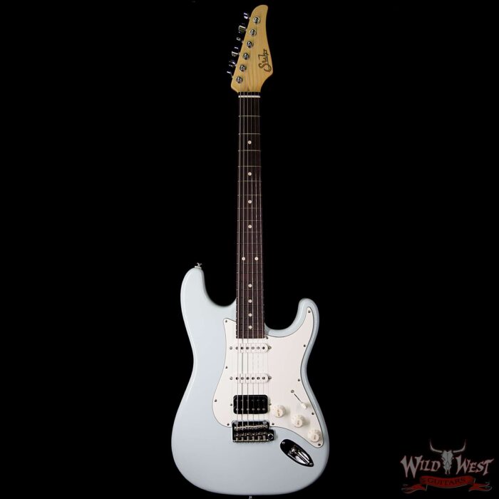 Suhr Classic S (Classic Pro) HSS Maple Neck Rosewood Fingerboard Sonic Blue - Image 6
