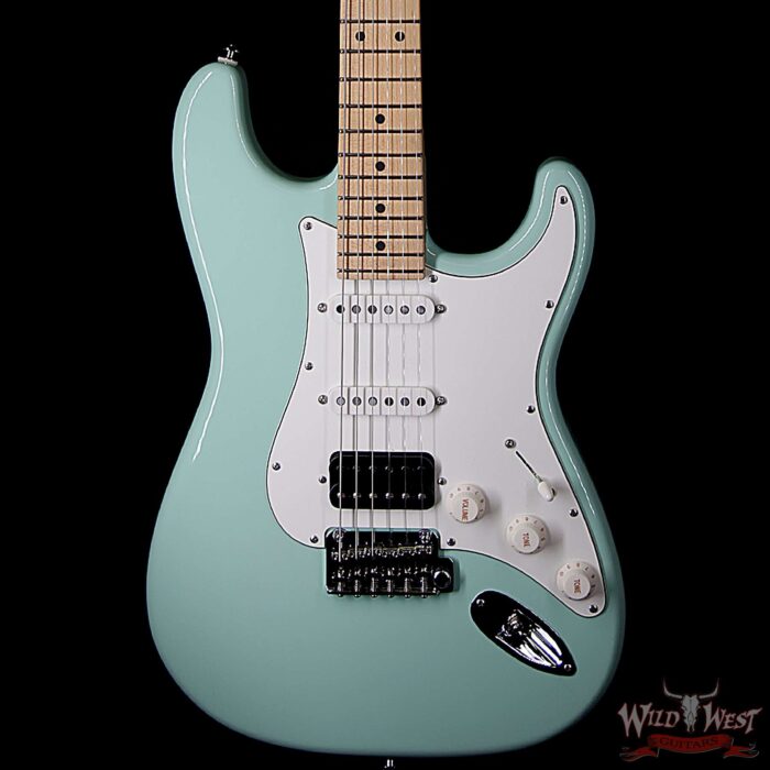 Suhr Classic S (Classic Pro) HSS Quartersawn Maple Neck & Fingerboard Surf Green - Image 3