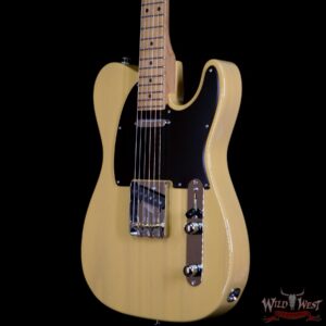 Suhr Limited Edition Classic T Paulownia Trans Vintage Yellow 6.35 LBS - Image 2