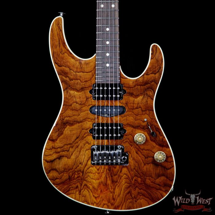 Suhr Modern HSH Guatamalan Rosewood Top Basswood Body Roasted Birdseye Maple Neck Natural - Image 3
