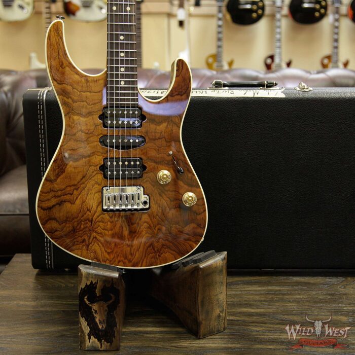 Suhr Modern HSH Guatamalan Rosewood Top Basswood Body Roasted Birdseye Maple Neck Natural - Image 13