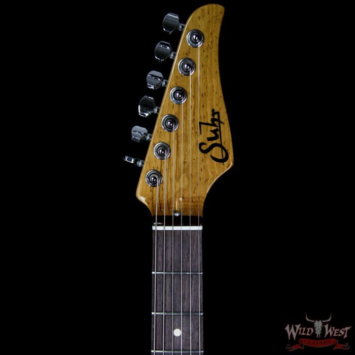 Suhr Modern HSH Guatamalan Rosewood Top Basswood Body Roasted Birdseye Maple Neck Natural - Image 8