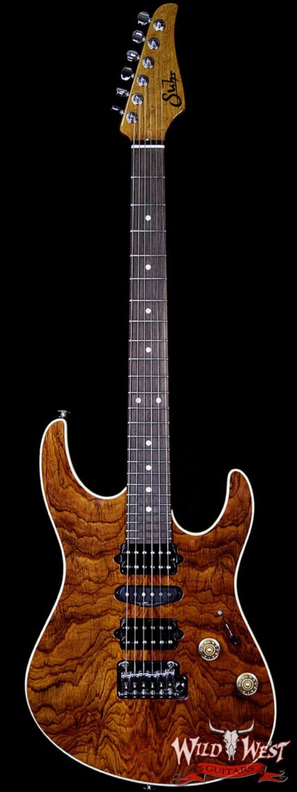 Suhr Modern HSH Guatamalan Rosewood Top Basswood Body Roasted Birdseye Maple Neck Natural