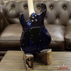 Suhr Modern Alder HH Floyd Ebony Fretboard Blue Sparkle Drip - Image 15